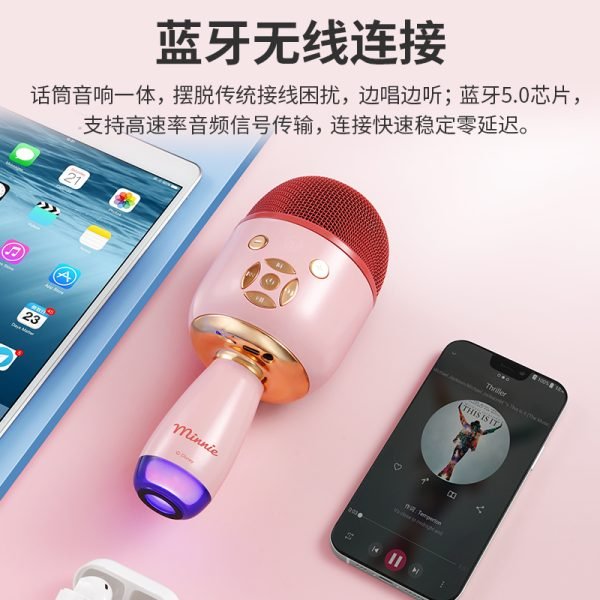 炫酷七彩麦克风